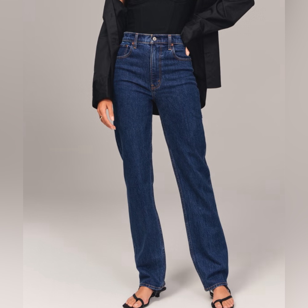 Ultra High Rise 90s Straight Jean